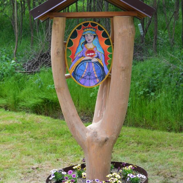 Kapliczka w Błażowej Górnej - Wilczak Autor: https://www.facebook.com/photo/?fbid=557312522476034&set=pcb.557319209142032